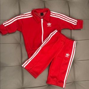 Baby Adidas track suit! Brand new, size 9 months.
